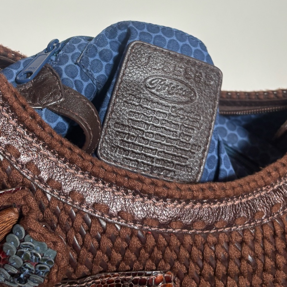 Rare Brighton Mila Shoulder Bag - Masterpiece Collection Multi Media Purse - Picture 4 of 9